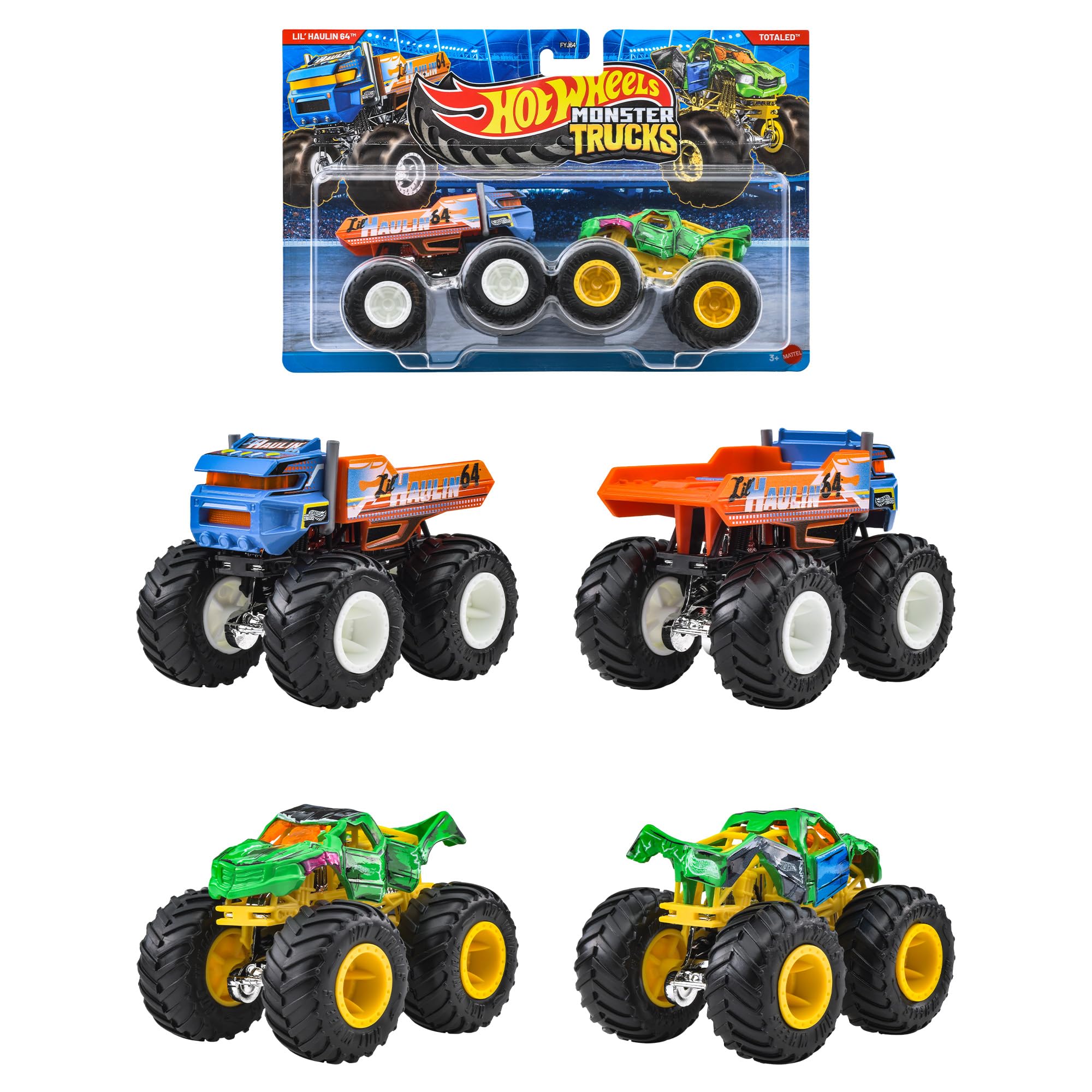Amazon | ホットウィール(Hot Wheels) モンスタートラック 1:64 2