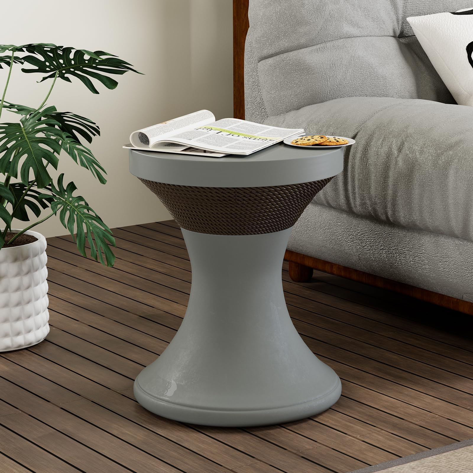 Small Outdoor Side Table Small Black Plastic Side Table With