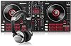 Numark Mixtrack Platinum FX Numark HF125 – 4-Deck DJ Controller for Serato DJ Ultra-Portable Professional DJ Headphones