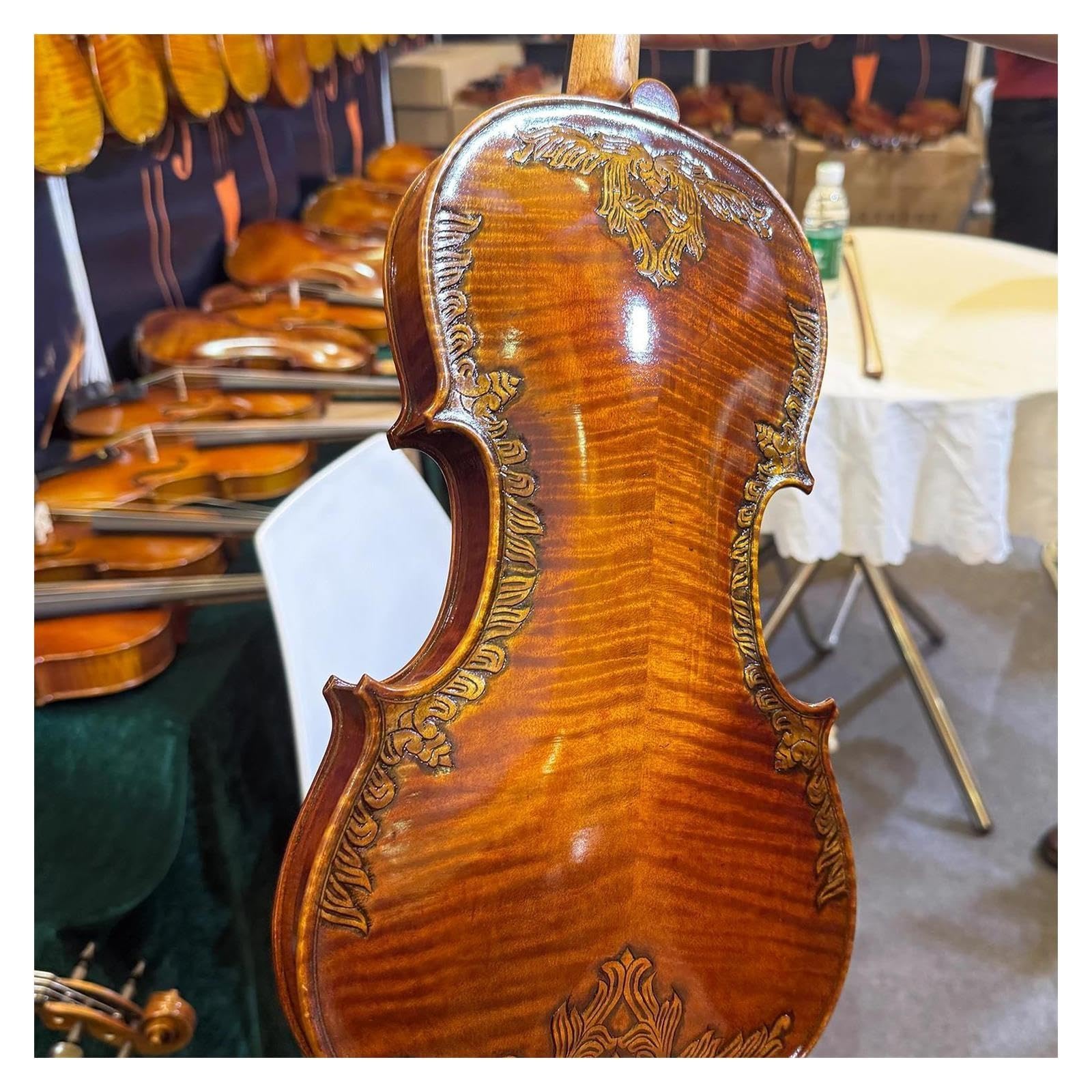 Praktische Violine Handgeschnitzte Geigen