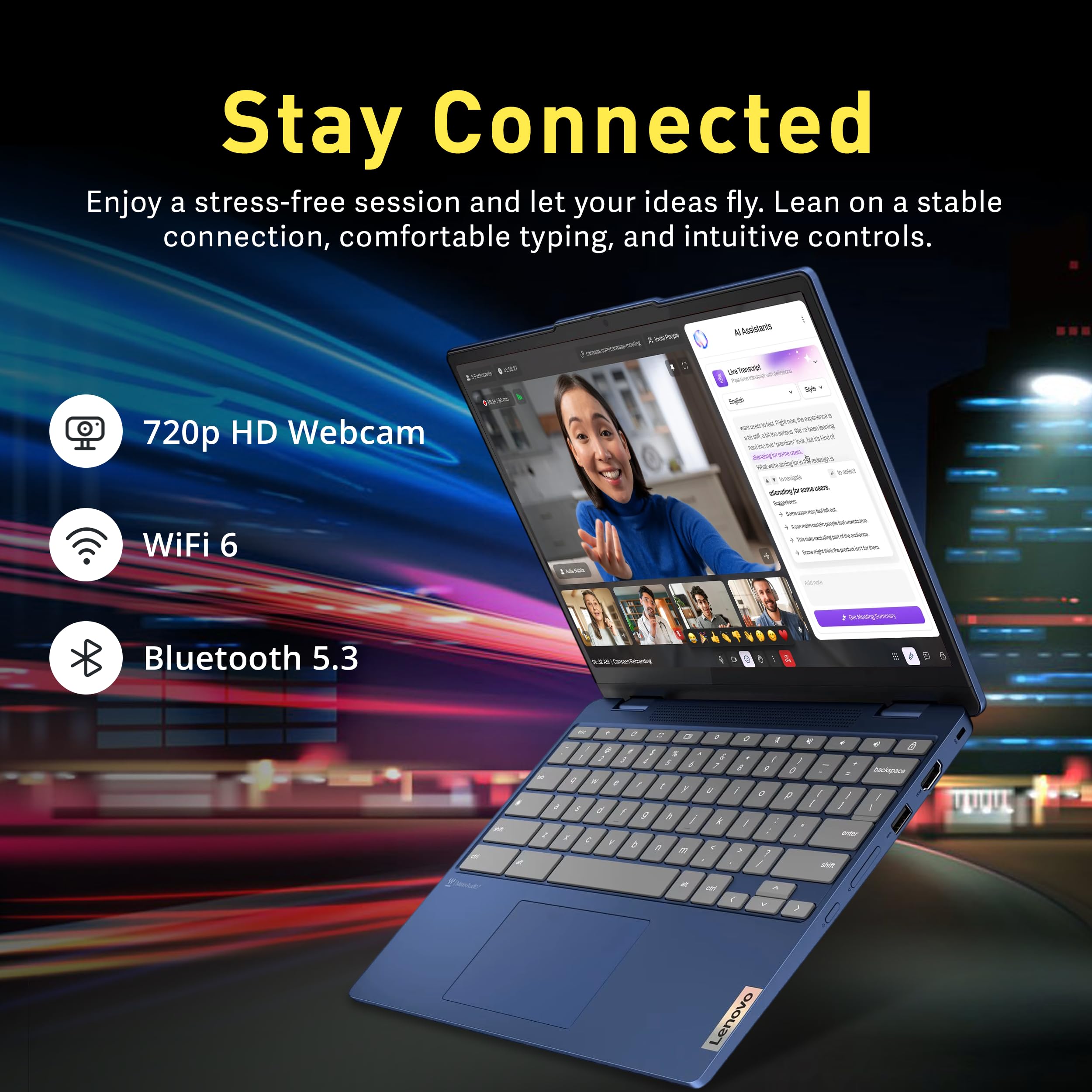 Lenovo Flex 3i Chromebook, 12.2