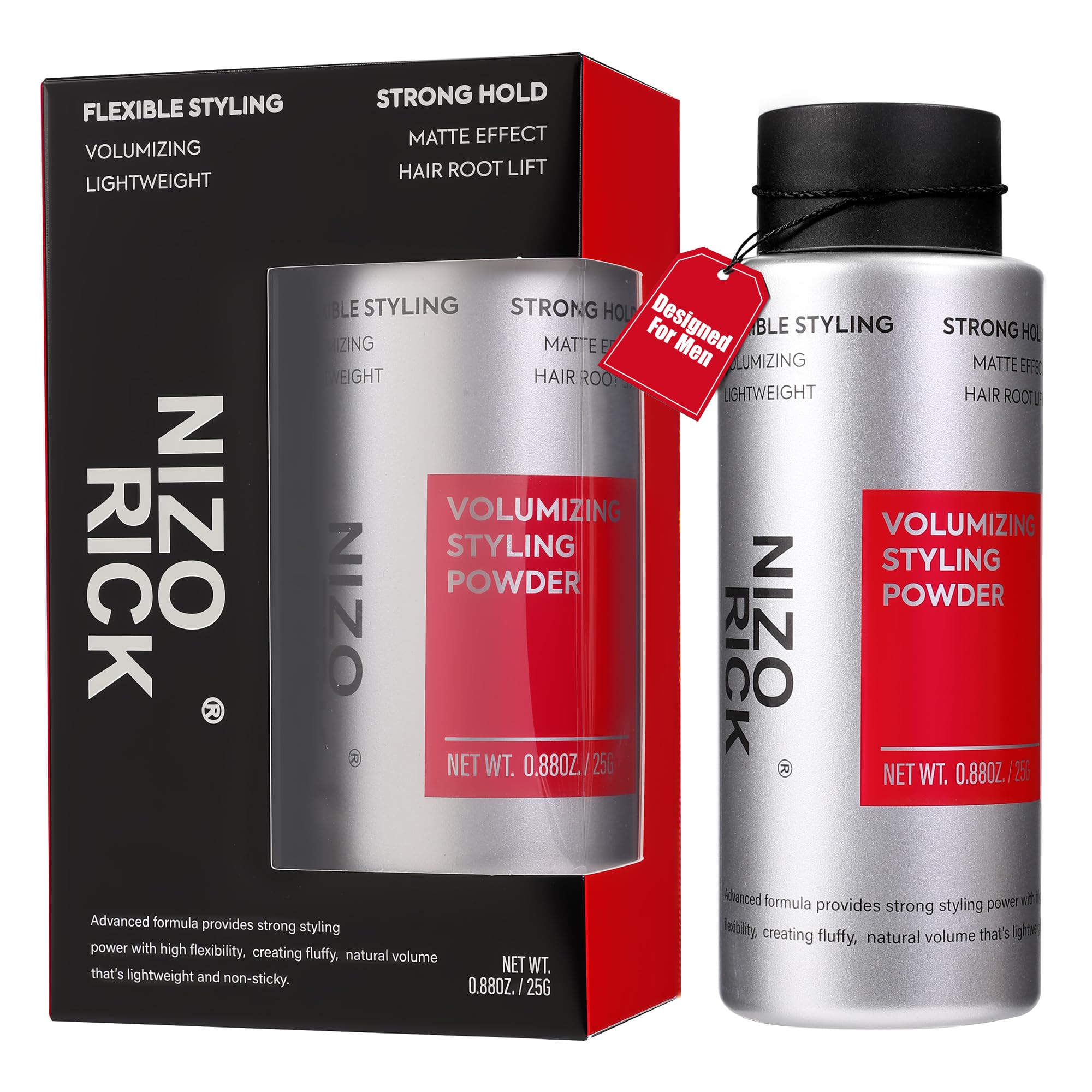 Hair Volume Texture Powder Men 25g Immediate Volume Texture Matte Finish Hair Styling Powder Not Sticky Stiff Strong