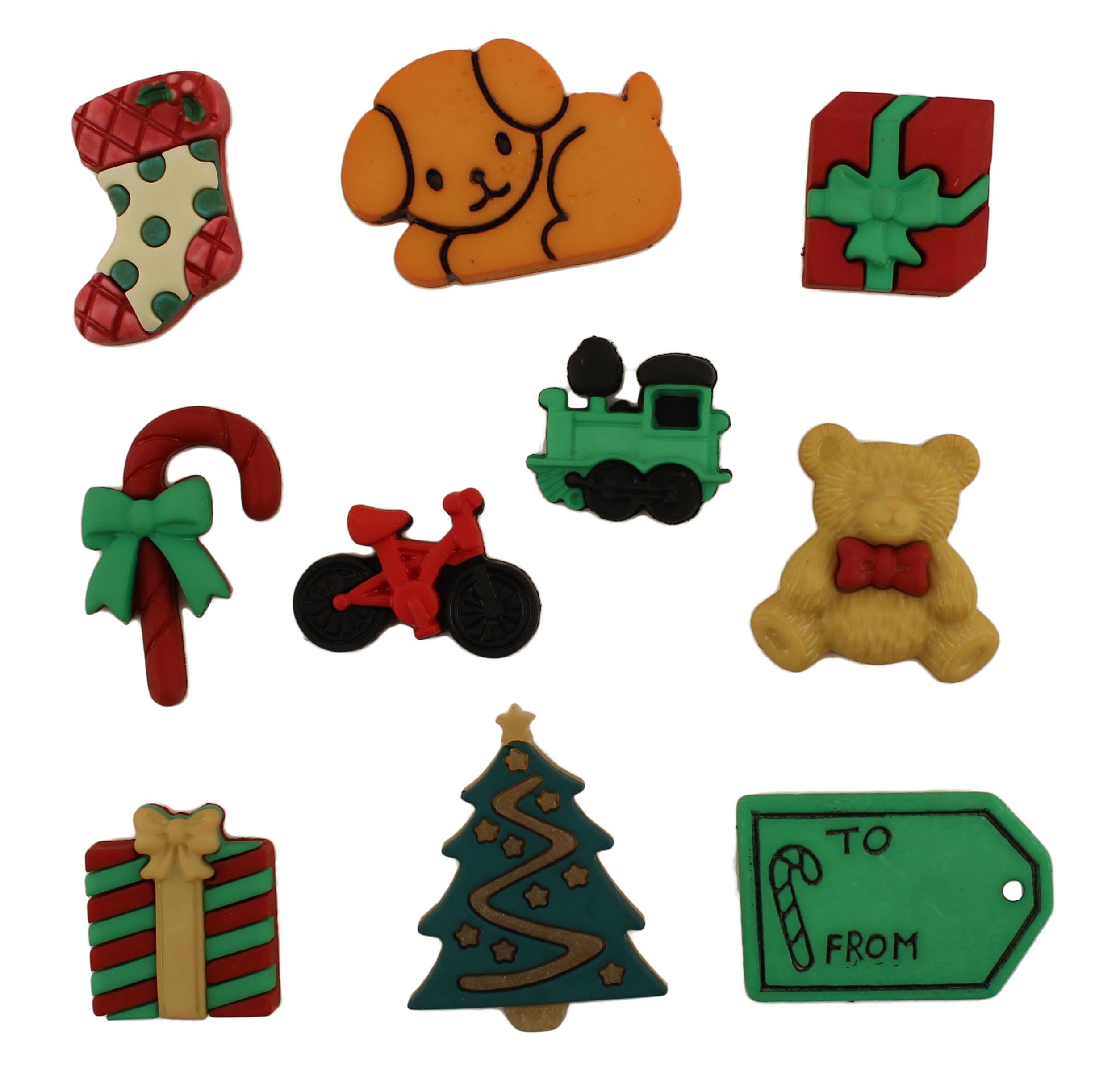 Buttons Galore Holiday Collection Under The Tree  4757 - Dress it Up