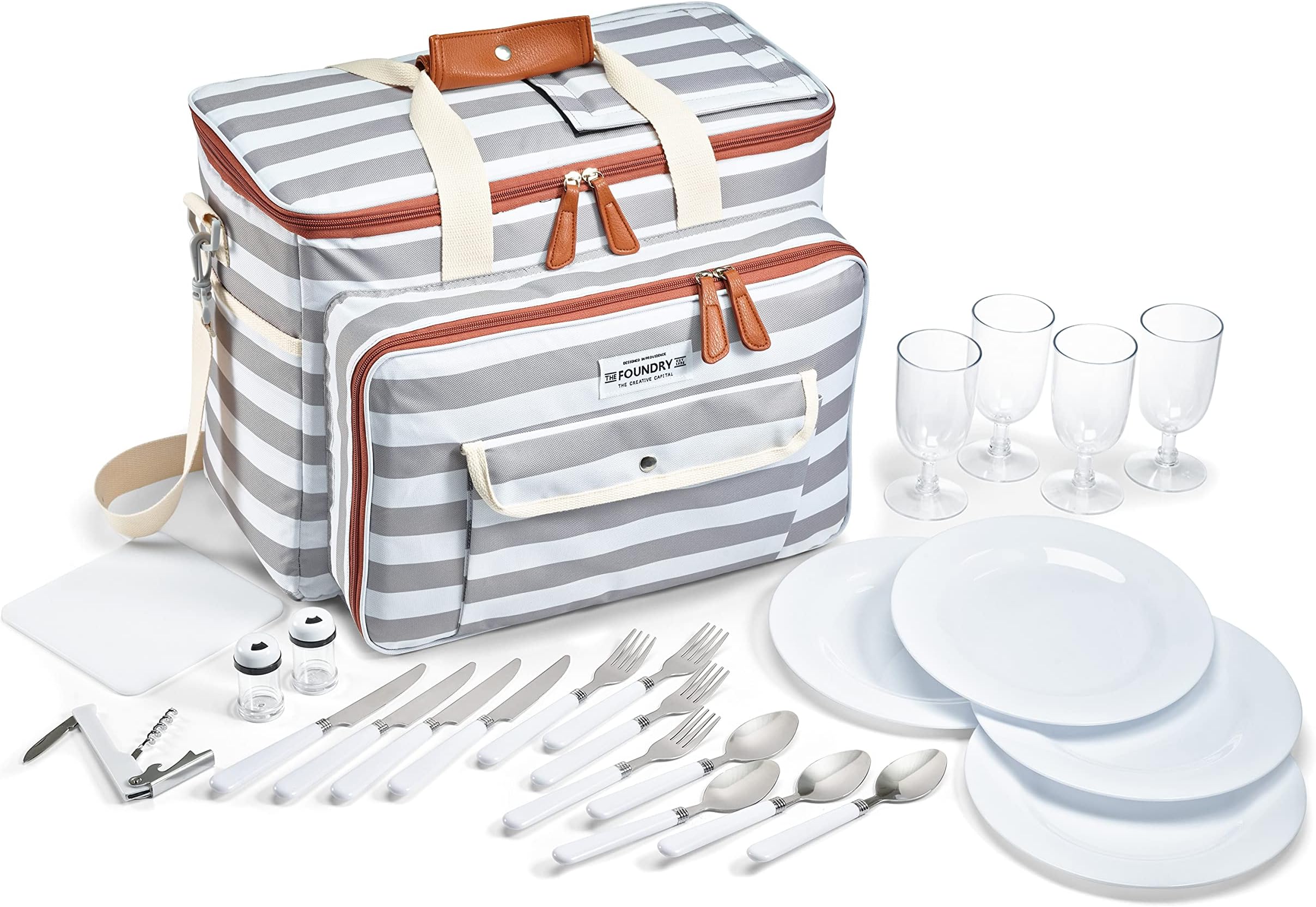 Foundry by Fit + Fresh Soft Cooler Bag Insulated Leakproof