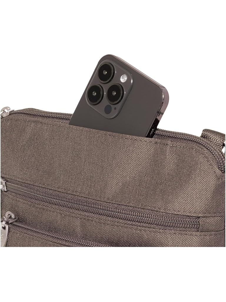 Gray Baggallini Modern Pocket Crossbody
