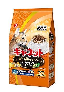 Amazon.co.jp: キャネットチップ キャットフード かつお味
