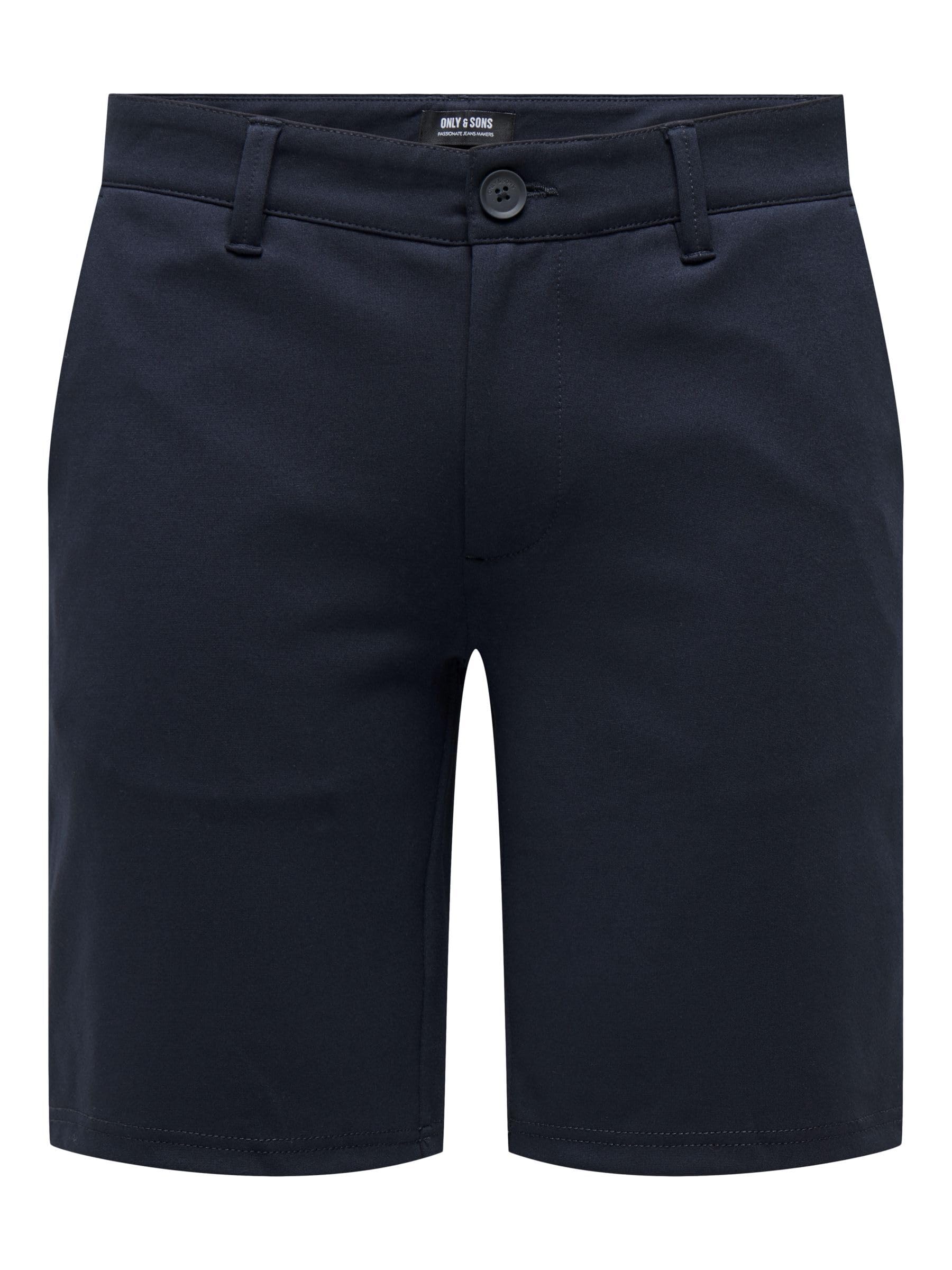 Only & Sons Male Chino Shorts ONSMARK Mittlere Taille Normal geschnitten Shorts | Chino shorts