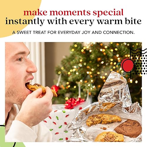 Miniatura 48 de David's Cookies Fresh Baked Decadent Jumbo Smores - Cesta de regalo de galletas gourmet sabrosas - Regalo ideal para empresas, cumpleaños, día