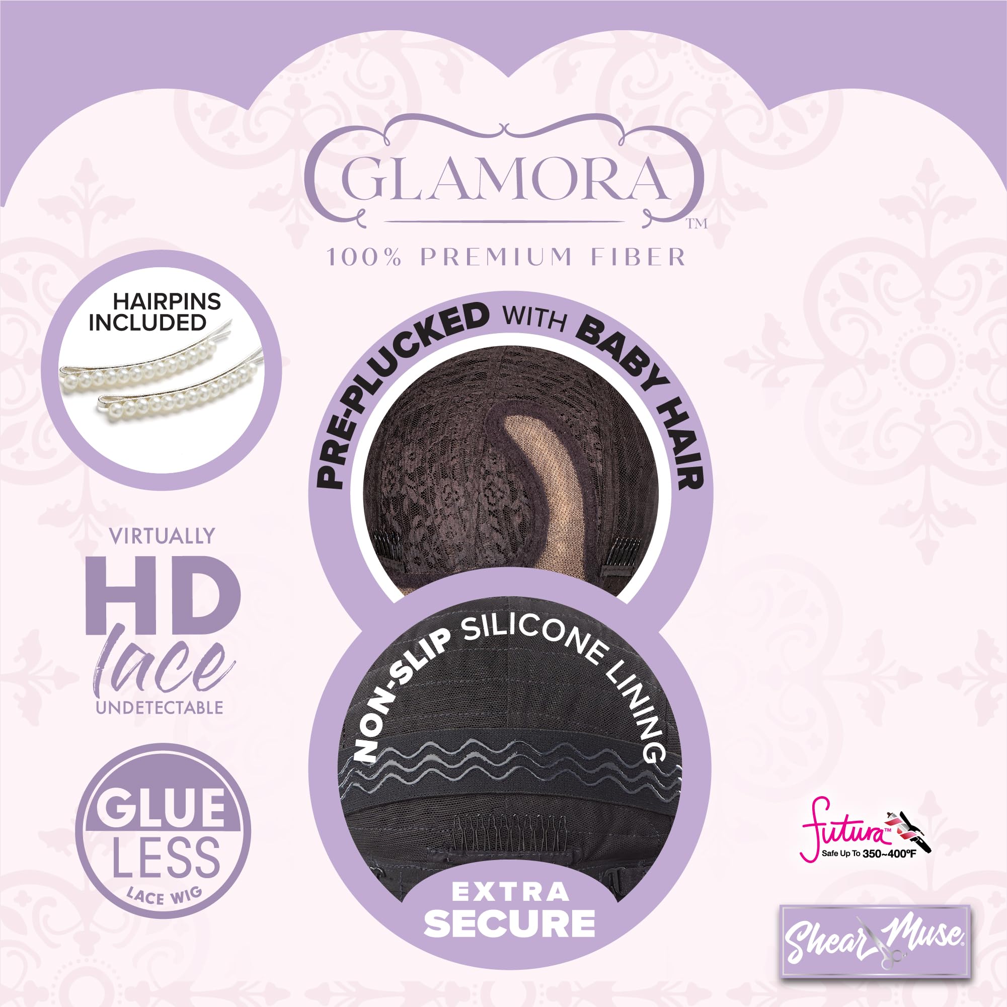 Amazon.com : Sensationnel Glamora Lace Front Wig - Glam Unit 5