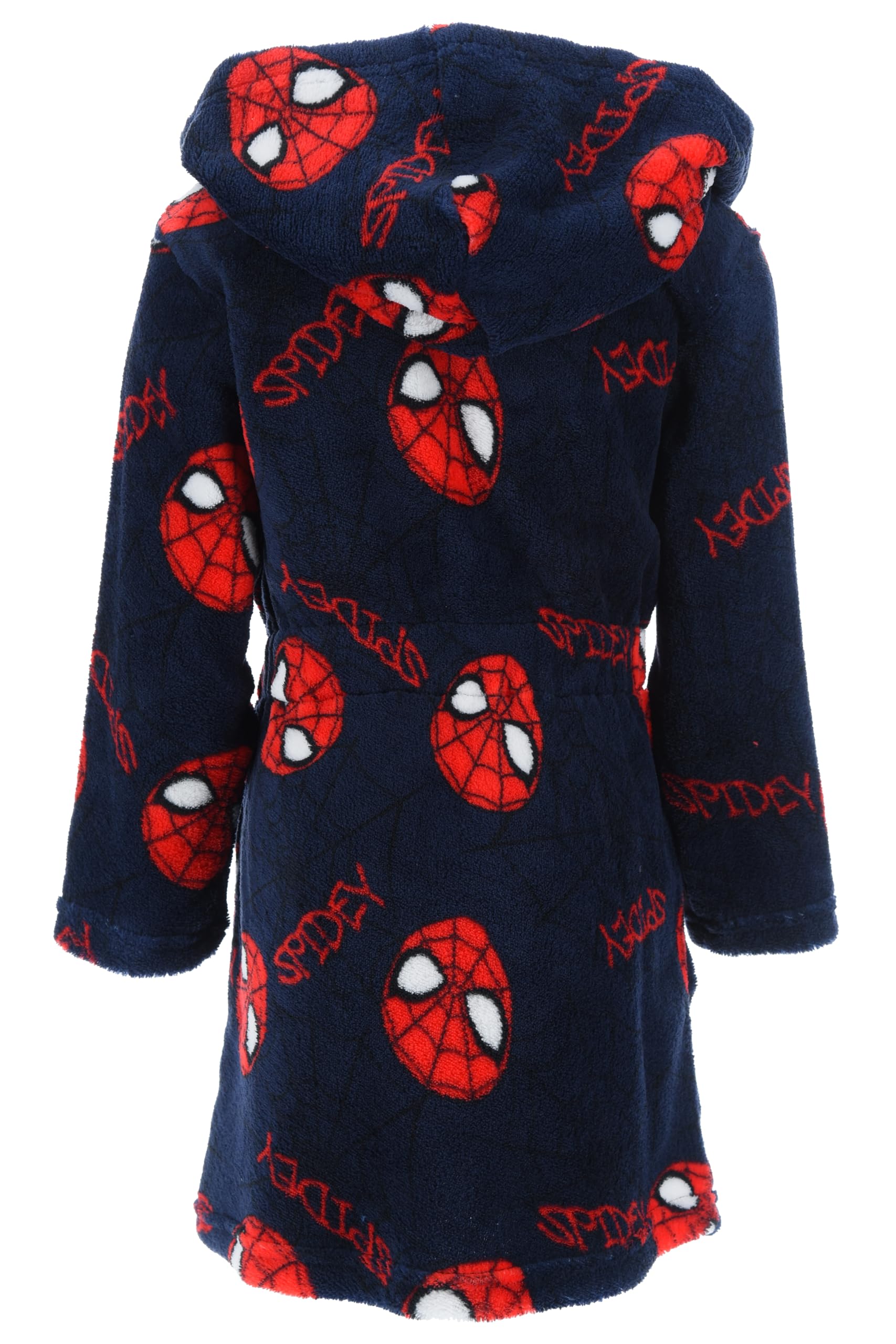Spiderman Robe de Chambre pour Garçons, Doux, Taille 8 Ans, Rouge
