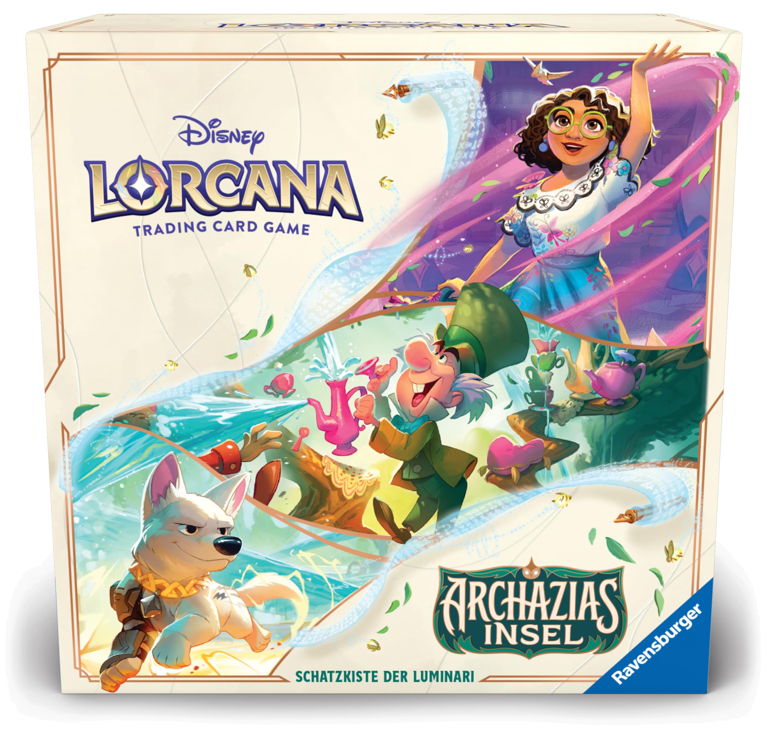 Disney Lorcana Trading Card Game: Archazias Insel - Schatzkiste der Luminari (Deutsch)