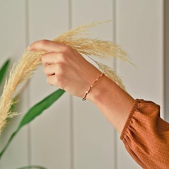 Twisted Copper Cuff Bracelet Adjustable Cuff for men and women Handmade in Nepal Hippie Boho Jewellery