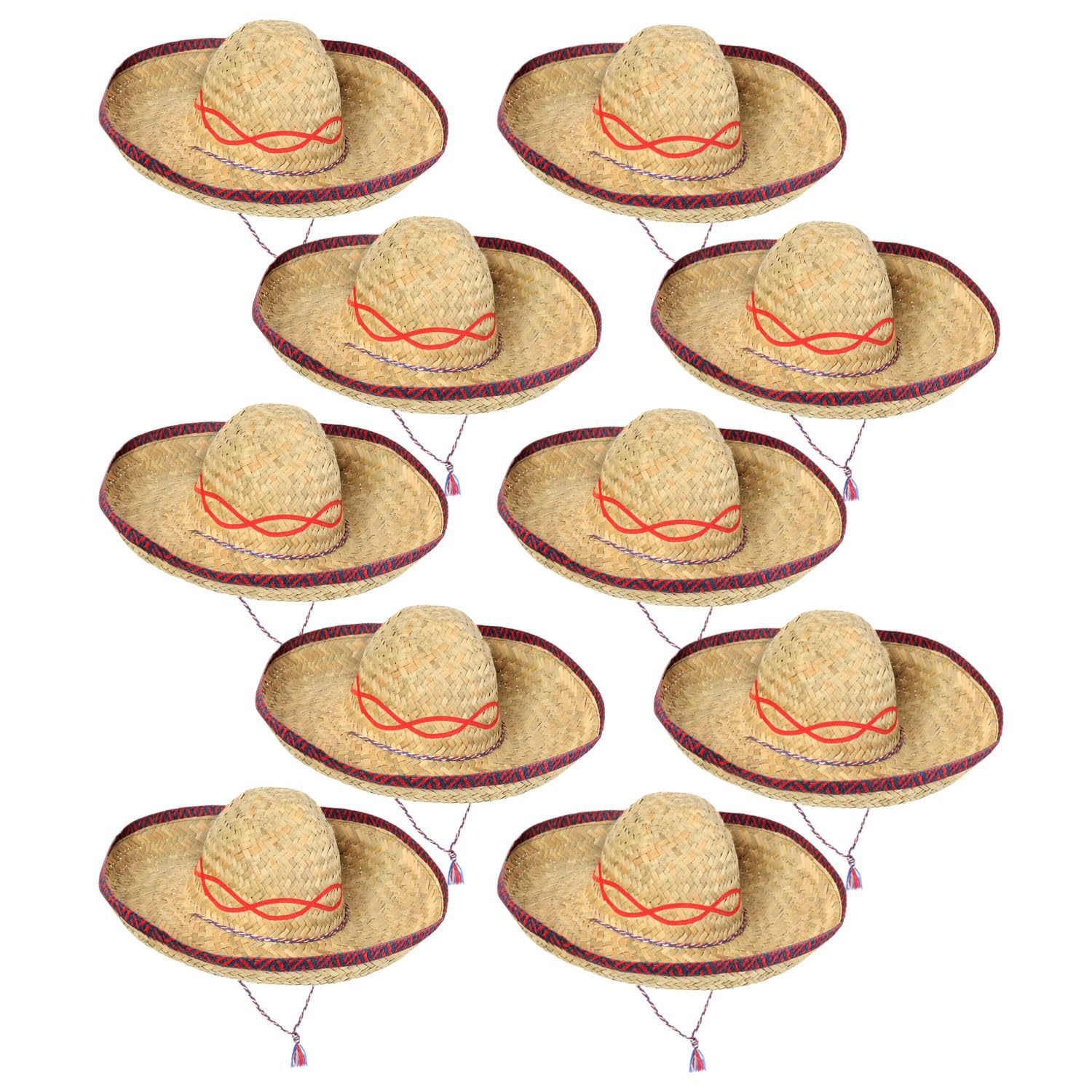 Schramm® 1 Sombrero De Paja De 44 Cm De Diámetro, Sombrero De