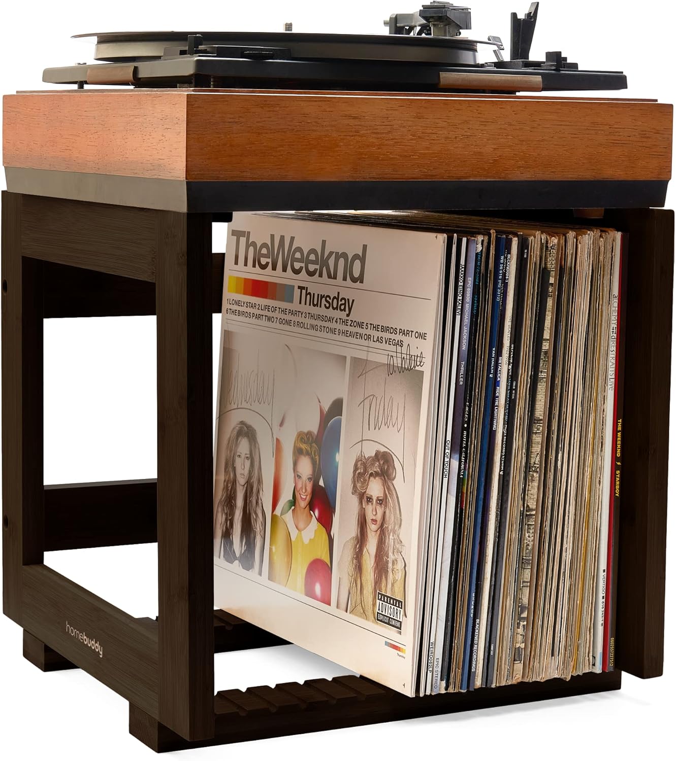 HomeBuddy Vinyl Record Storage Vinyl Record Holder for