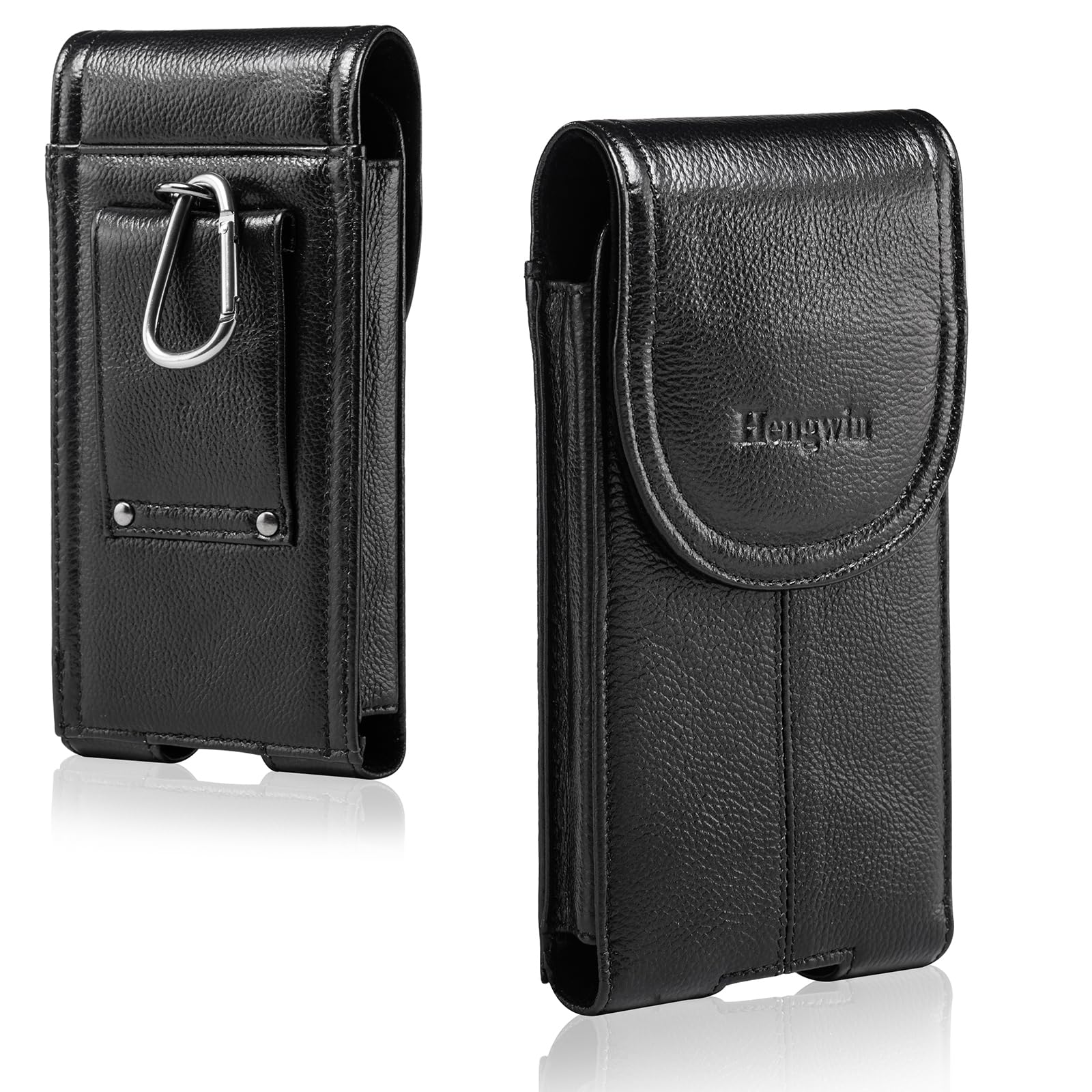 Echtes Leder Handy Holster, Gürteltasche mit Gürtelclip für iPhone 16 15 14 Plus, 17 16 15 14 Pro Max, Samsung Galaxy, S25 S24 S23 Ultra, S25+, Handyhüllen Handytasche Gürtel Tasche