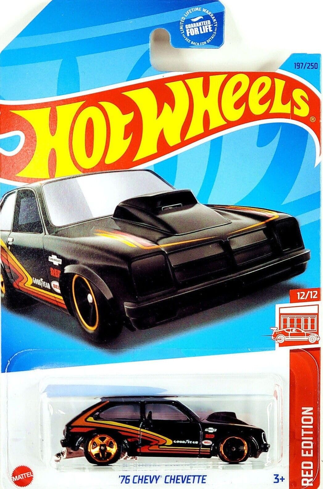 Hot Wheels '76 Chevy Chevette, Red Edition 12/12 (Black)