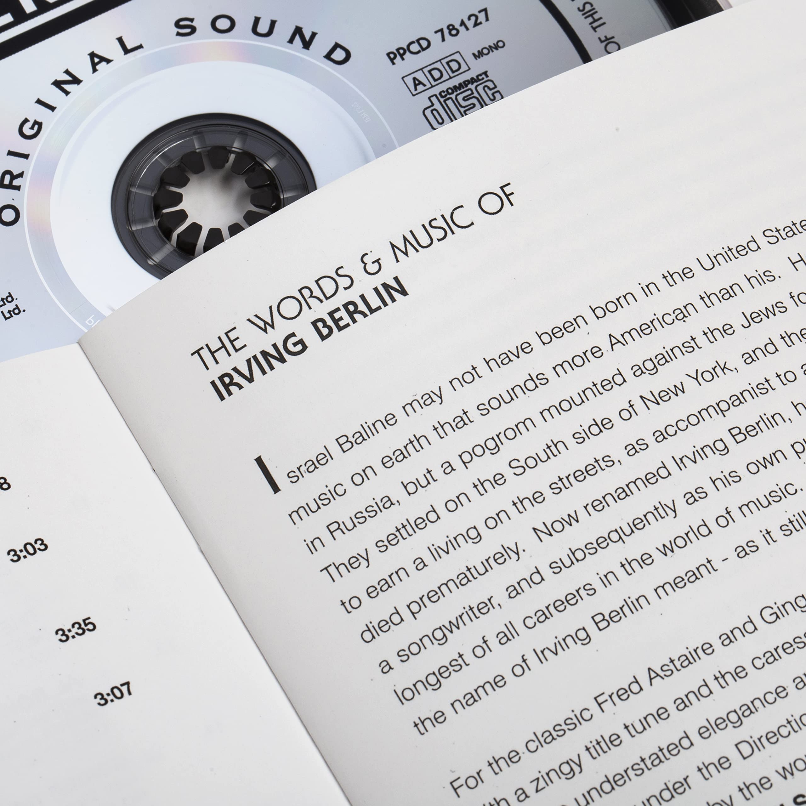 The Words and Music of Irving Berlin - From the 30s & 40s