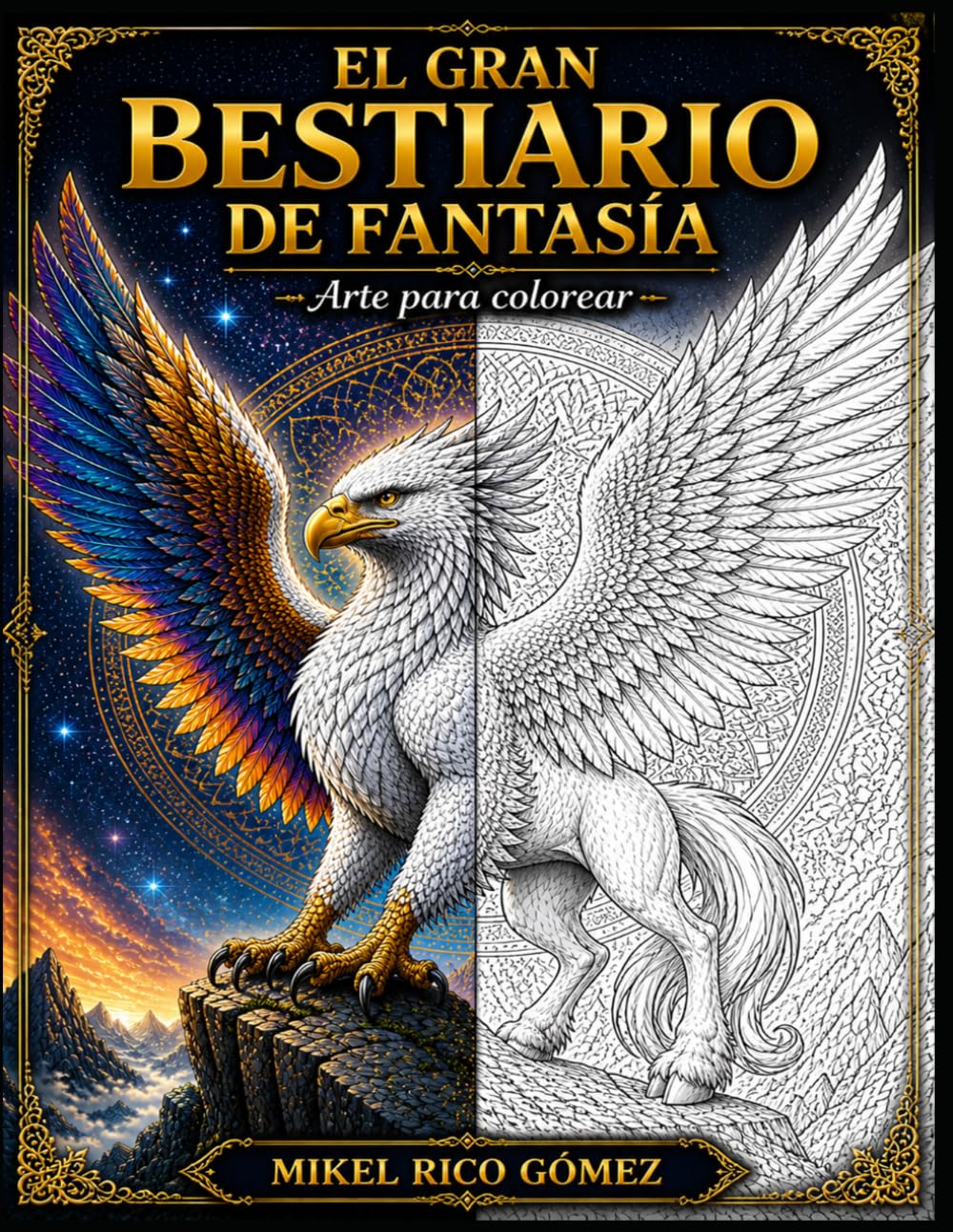EL GRAN BESTIARIO DE LA FANTASÍA: Arte para colorear (Toquett-Art · Arte para colorear)