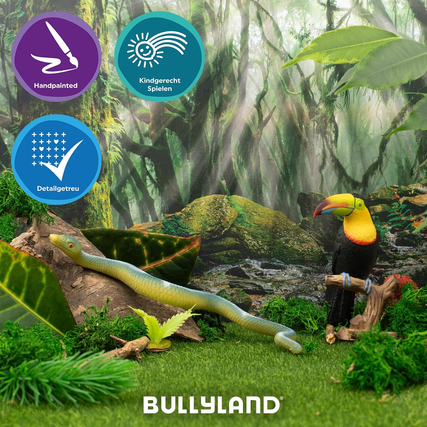 Bullyland Boa Constrictor Action Figure