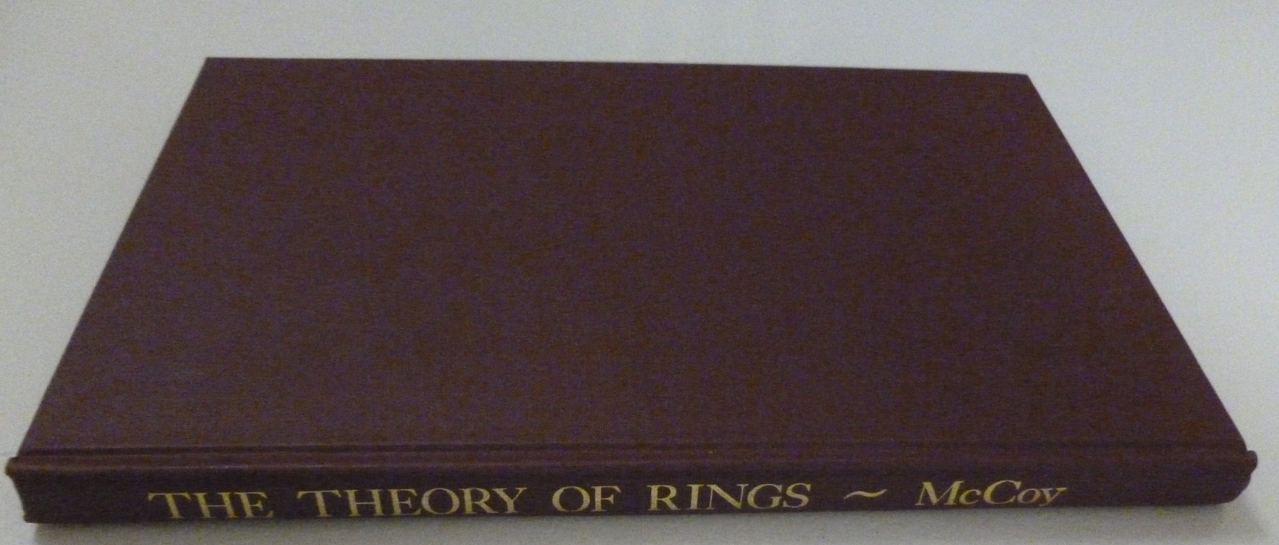 Buy The Theory of Rings — BookShops.in