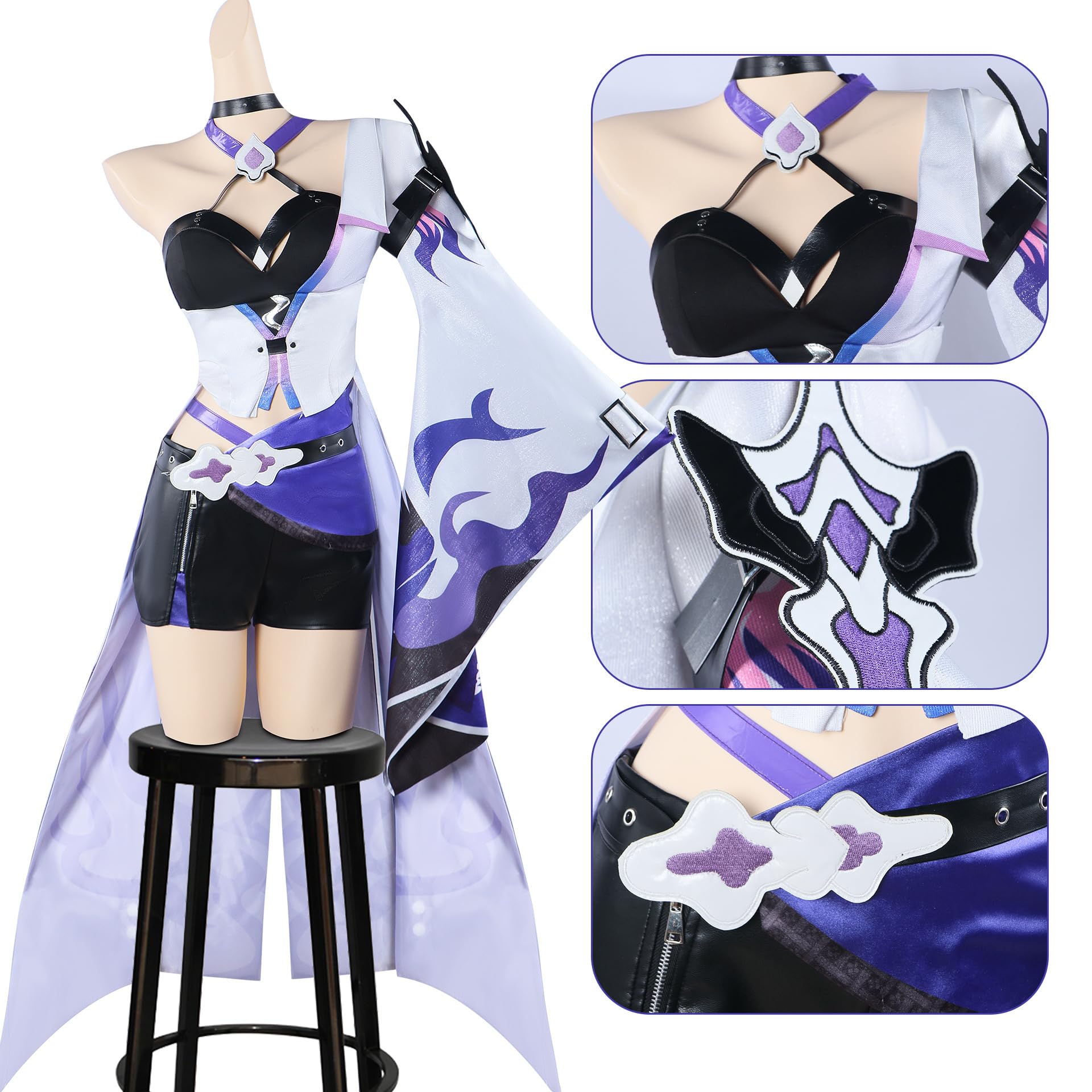 Amazon.co.jp: [YAYANA]スターレイル黄泉 コスプレ 衣装 ワンビース