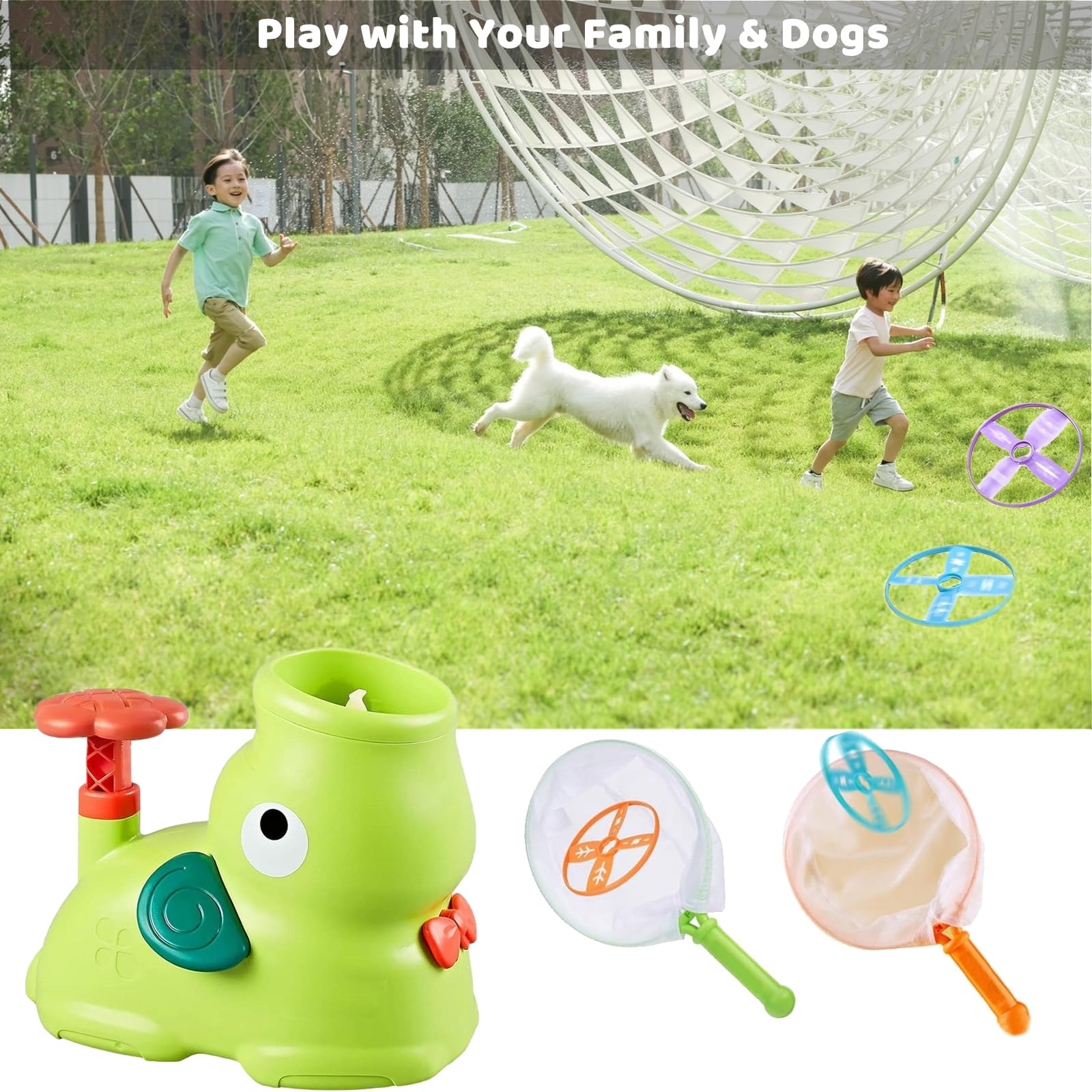 Jouet Lanceur De Disque Volant,Soucoupe Volante Launcher Toy