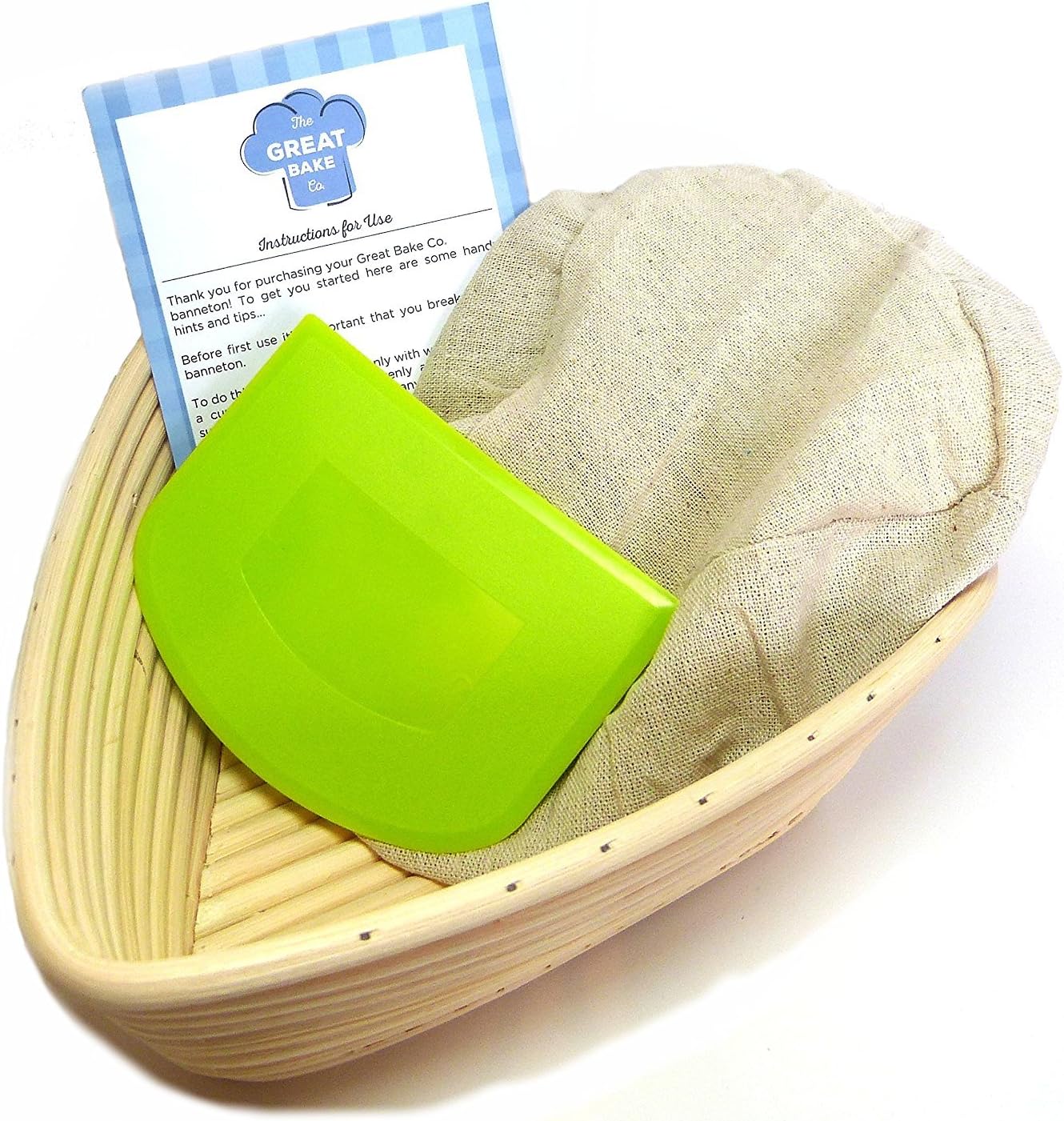 Proofing Basket Set (4 pieces) Premium 9 Inch