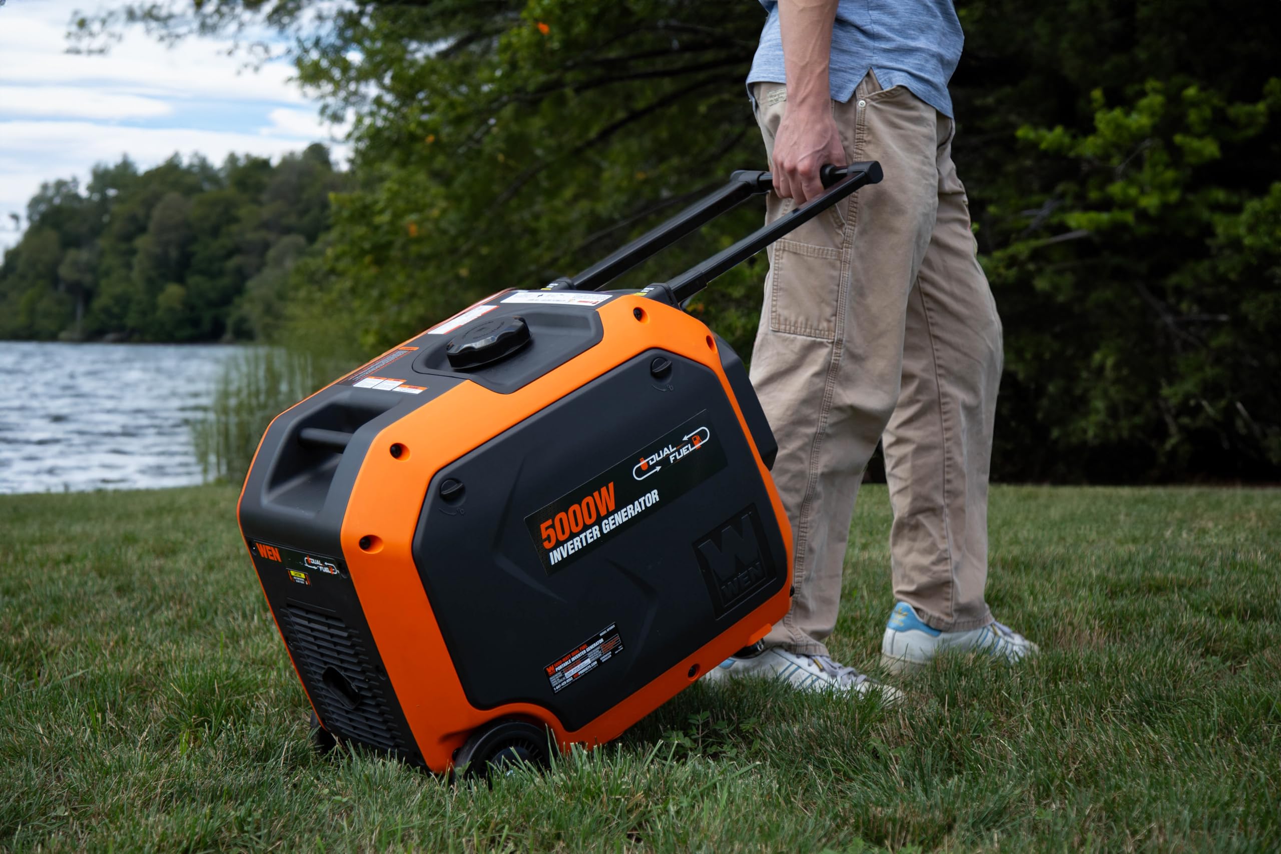 CW-X HZY399 Mサイズ GENERATOR MODEL 2.0 Amazon.com : WEN 5000-Watt Dual Fuel 120V/240V RV and EV