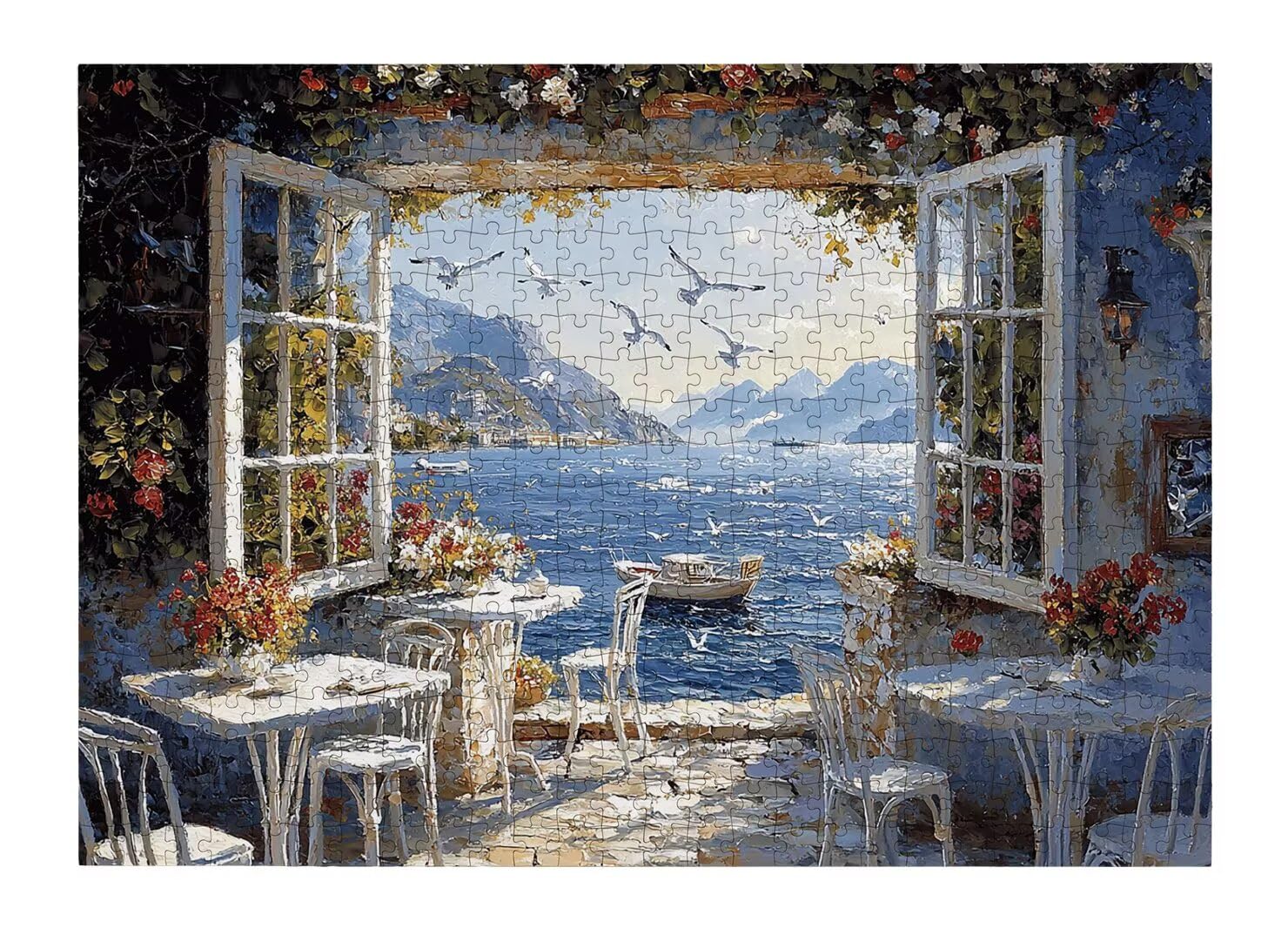 Puzzle 2000 Pezzi, Puzzle Italia per Adulti, 100x71cm, Compact Box -4610
