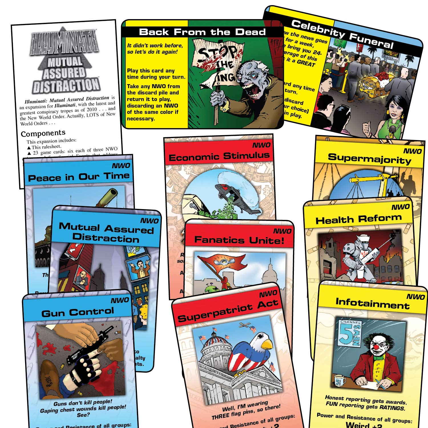 Amazon.com: Steve Jackson Games Illuminati Mutual Assured
