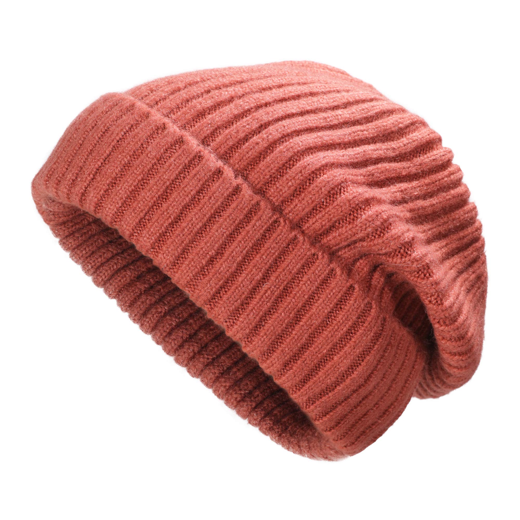 ZLYC Winter Beanie Mütze Lange Slouchy Strickmütze für Damen und Herren