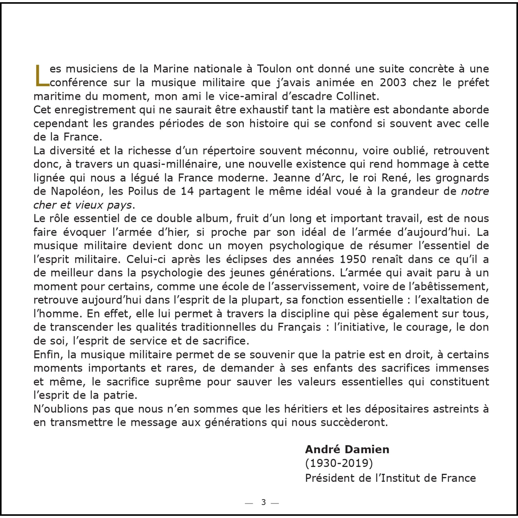 Anthologie de la musique militaire française vol 2