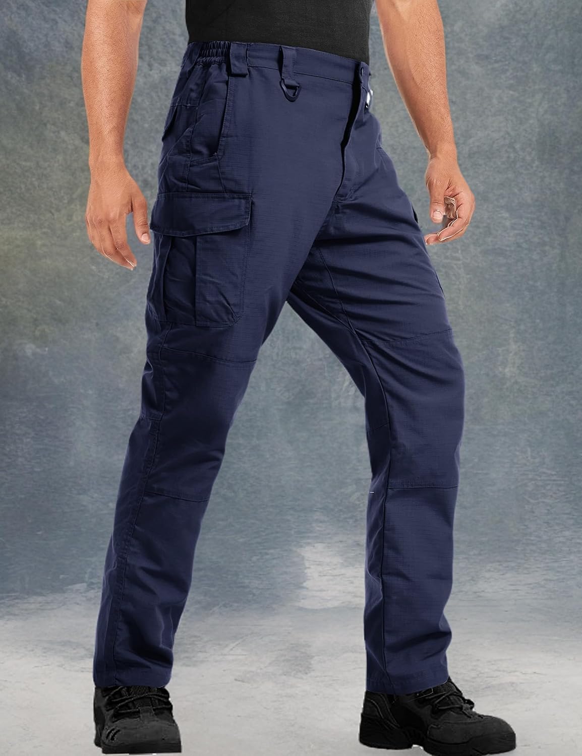 MAGCOMSEN Men's Tactical Pants 9 Pockets Ripstop, Water Repellent, Cargo Pants for Work, Hiking, Hunting(No Belt) - Image 7