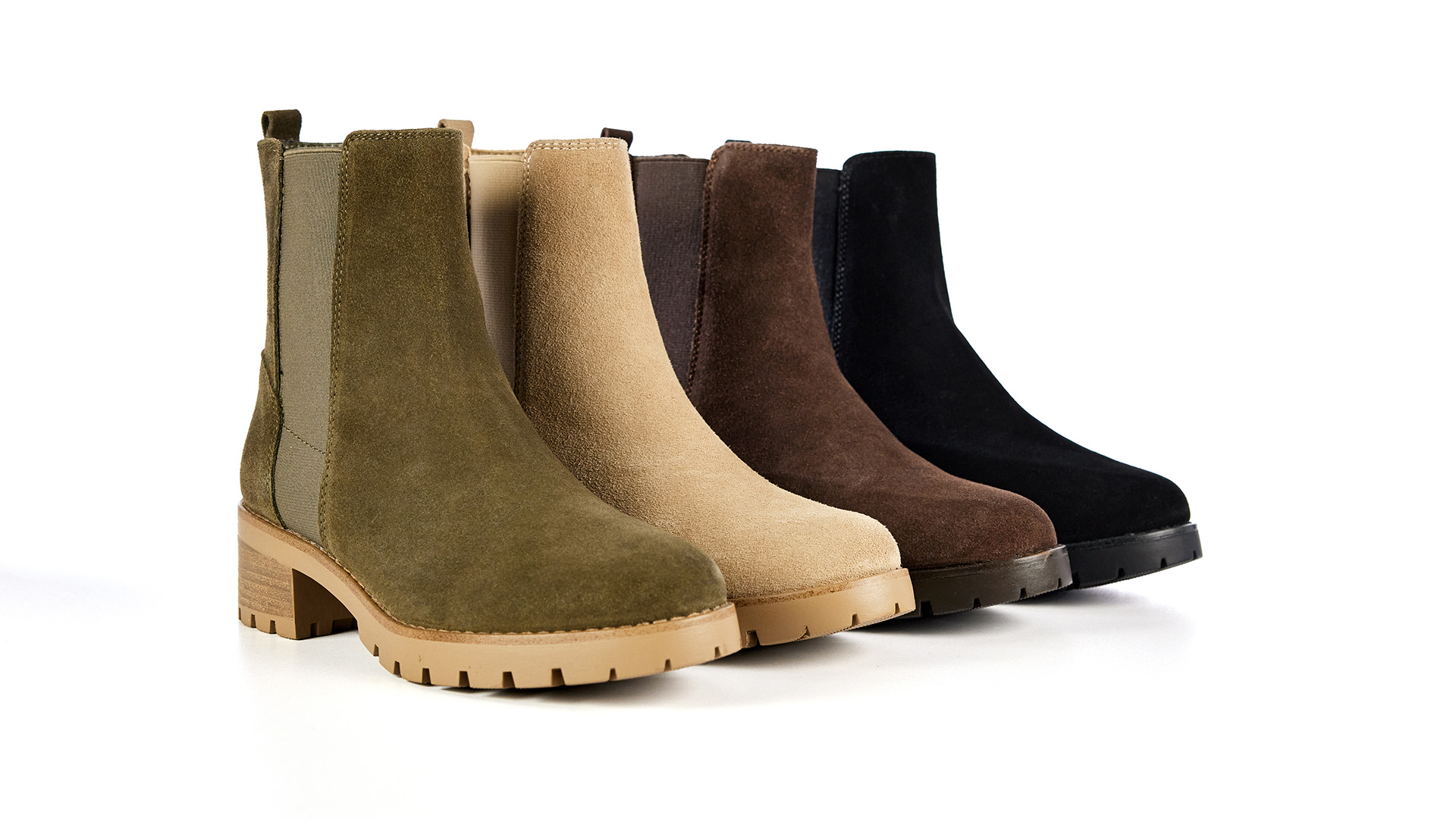 Amazon.com | Bjorndal Finley - Women's Casual Slip-On Suede Lug