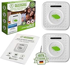 ISOTRONIC Insect Protection Mite Repellent Battery Operated Insect Repellent Against Bed Bugs and Mites (Pack of 2)
