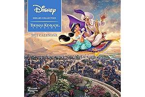 Disney Dreams Collection by Thomas Kinkade Studios: 2021 Wall Calendar