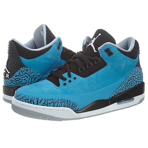 black n blue jordans