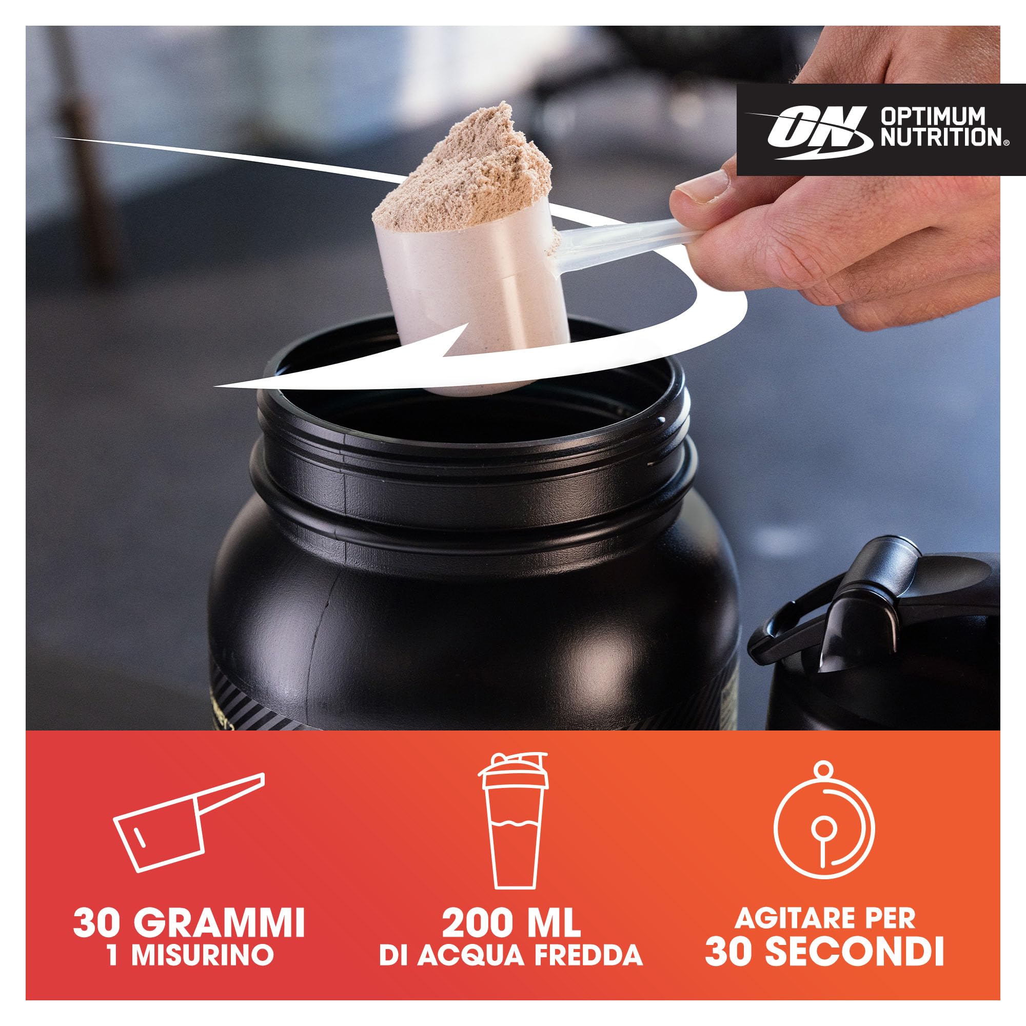 Optimum Nutrition Performance Kit con Creatina Monoidrato Micronizzata in Polvere Non Aromatizzata, 187g e Gold Standard 100% Whey Proteine in Polvere Doppio Ricco Cioccolato, 620g