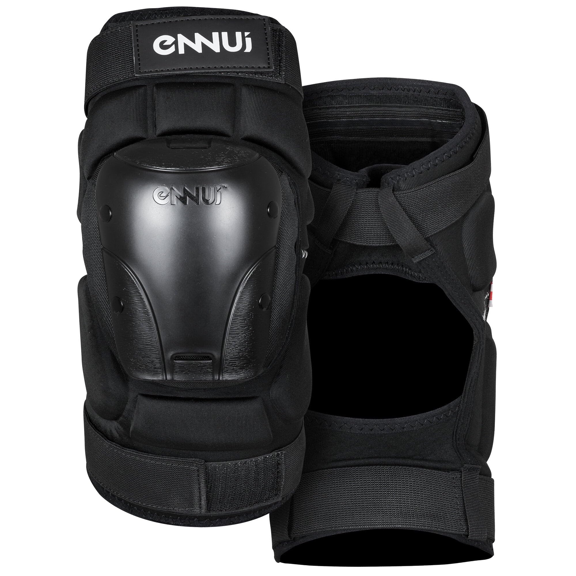Ennui Ave Knee Gasket ochraniacze na kolana wyściełane, para, czarne, M
