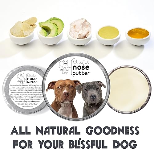 Miniatura 67 de The Blissful Dog Brindle Boxer Nose Butter, Versatile Dog Nose Balm for Dry Nose, Handcrafted Nose Moisturizer, Easy-to-Apply Dog Essentials