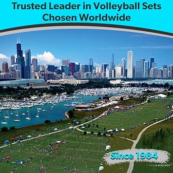 Park & Sun Sports Spectrum 2000: Portable Professional Outdoor Volleyball Net System