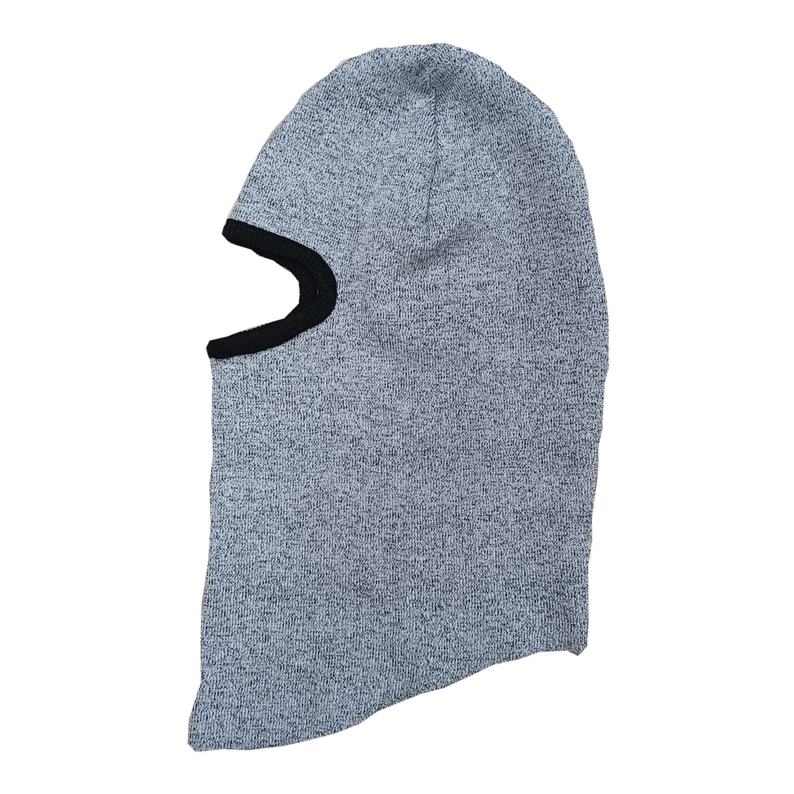 Couvre-chef résistant aux coupures de niveau 5 avec protection du cou à capuchon élastique for la protection de la sécurité de l'entraînement sur le terrain, Abrasion supérieure et durable