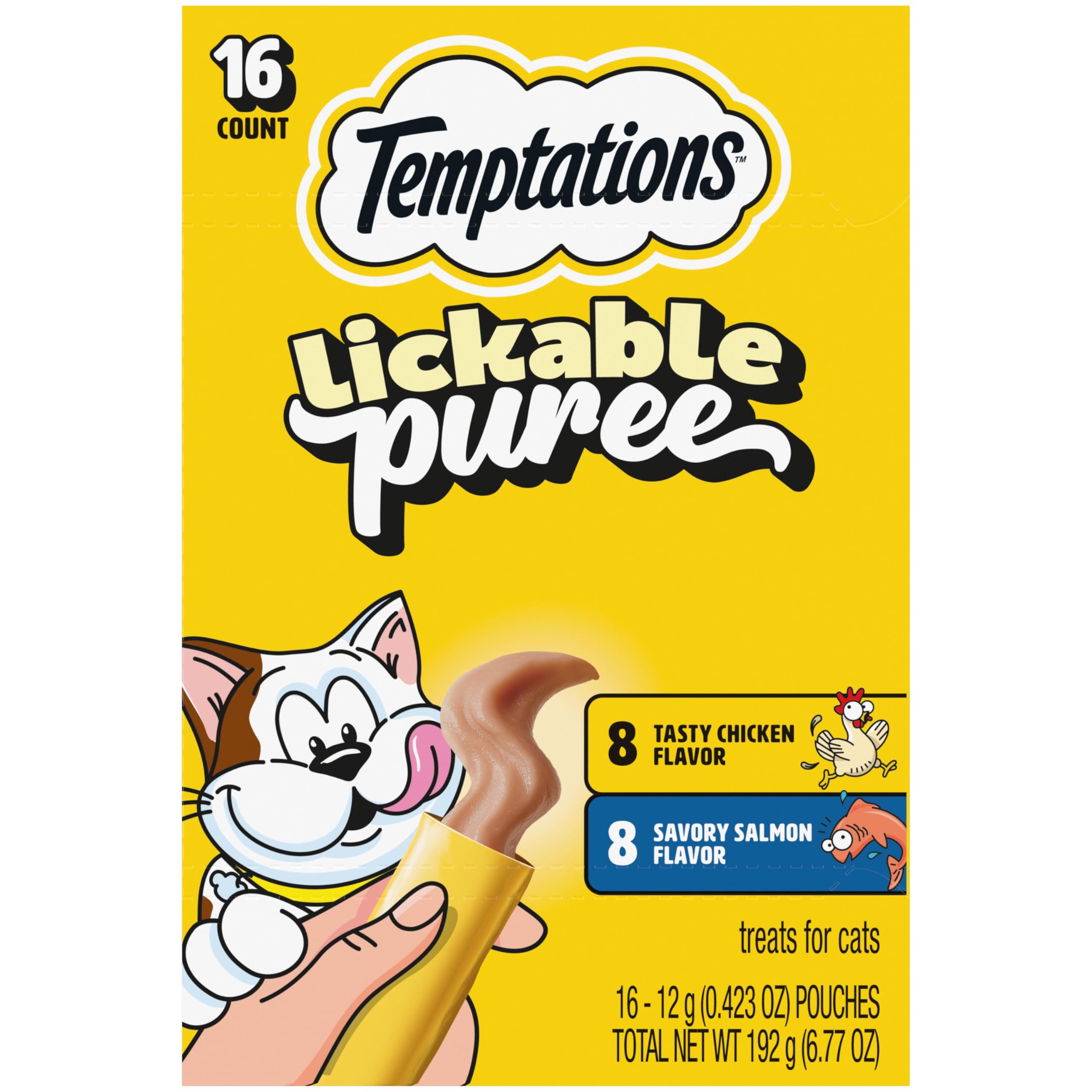 Temptations Puree 16ct