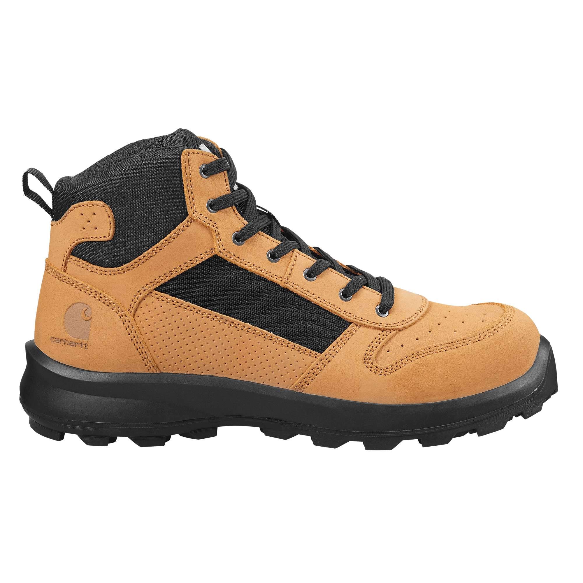 Carhartt Michiganbota de Seguridad con Cremallera, Corte Medio, Tecnología Rugged Flex, Cumple con La Normativa S1p, Zapatos industriales Hombre