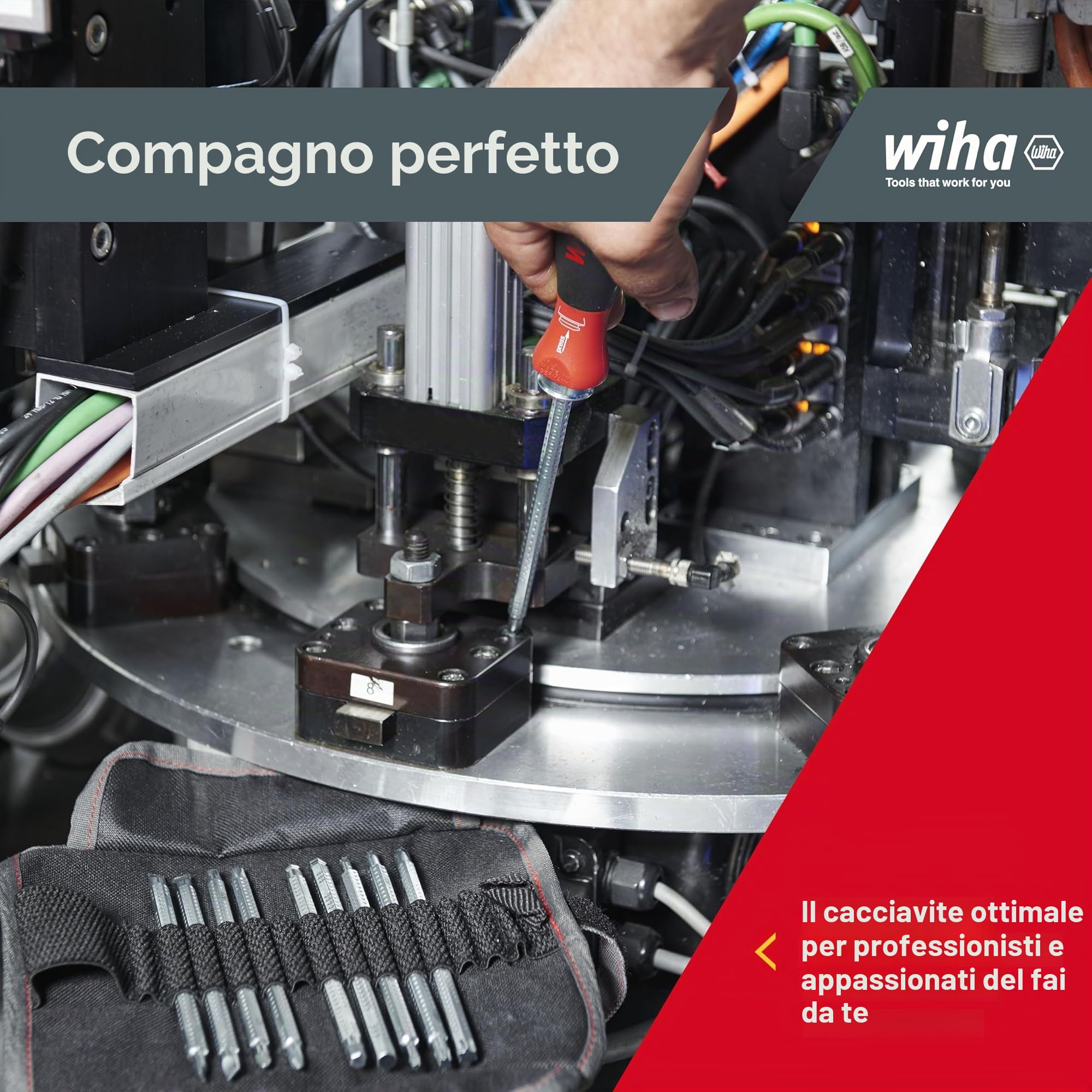 Juego de destornilladores con varillas intercambiables SYSTEM 4 269SF T11 SYSTEM 4 SET 11-tlg; SF-telescopic, Rolltasche