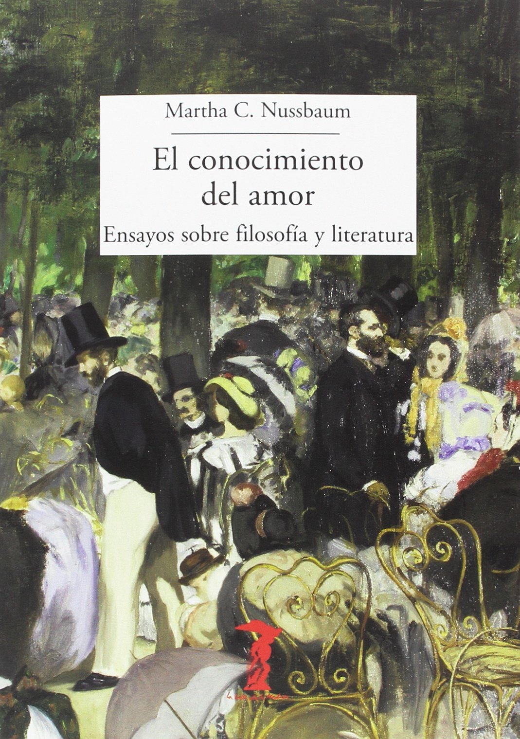 El conocimiento del amor: Ensayos sobre filosofía y literatura: 210 (La balsa de la Medusa)