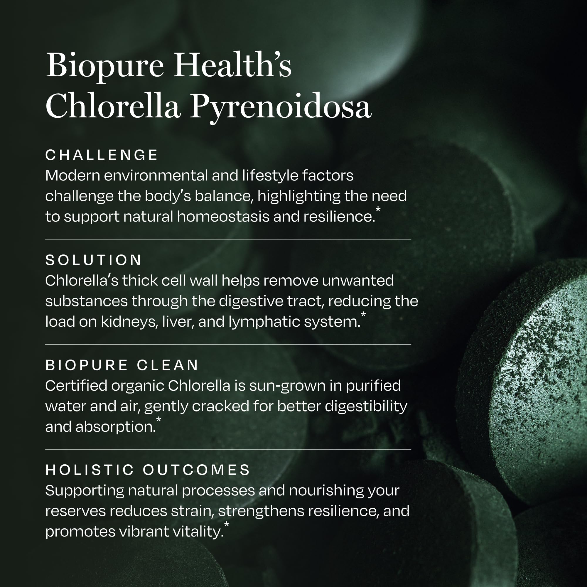 Biopure Health Chlorella Pyrenoidosa | Cleansing Support | 400 Tablets — Amazon image 4