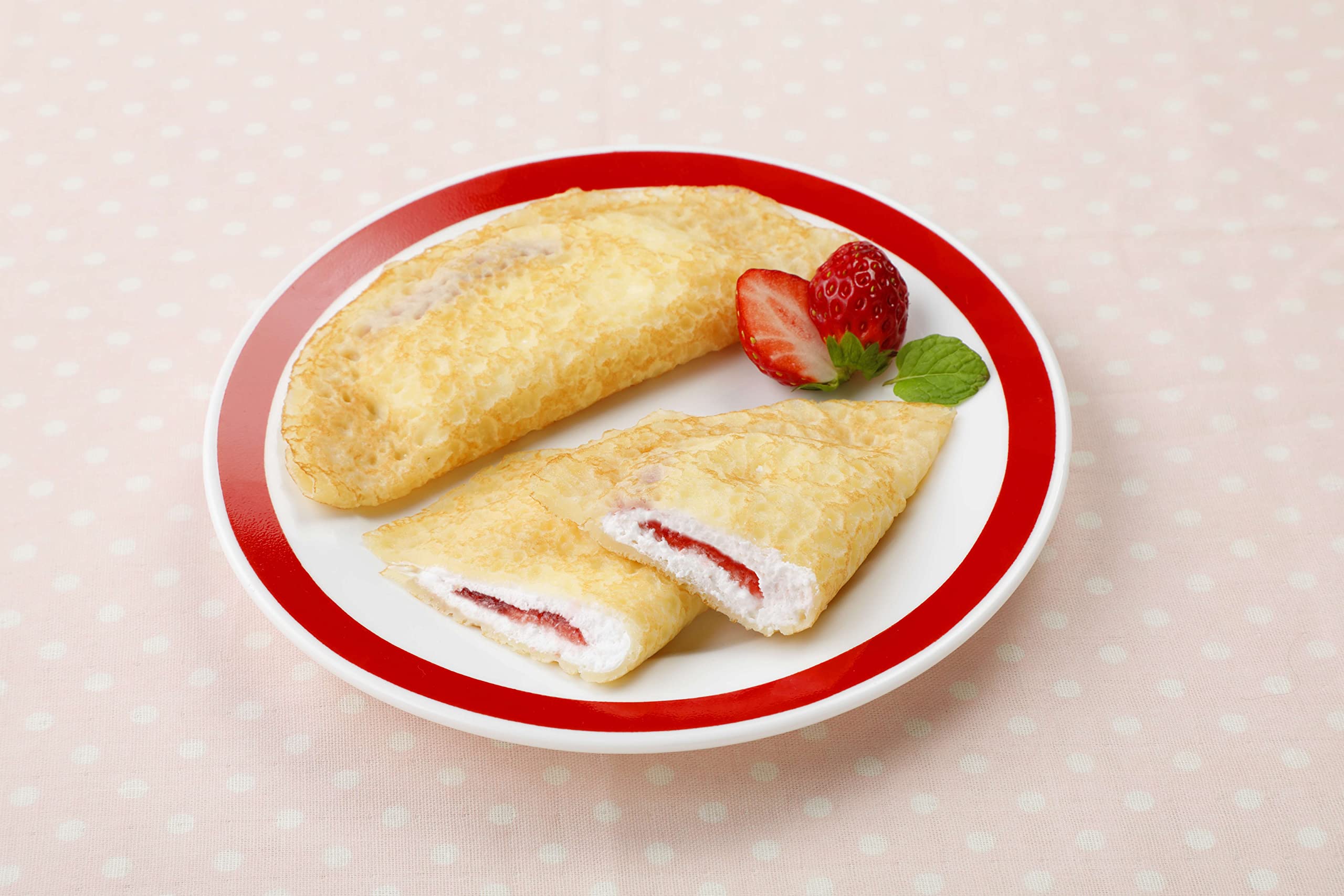 日東ベスト フレンズクレープ（いちご） 35ｇ×40個 冷凍