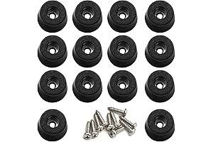 30 Pcs Furniture Feet with 304 Stainless Screws