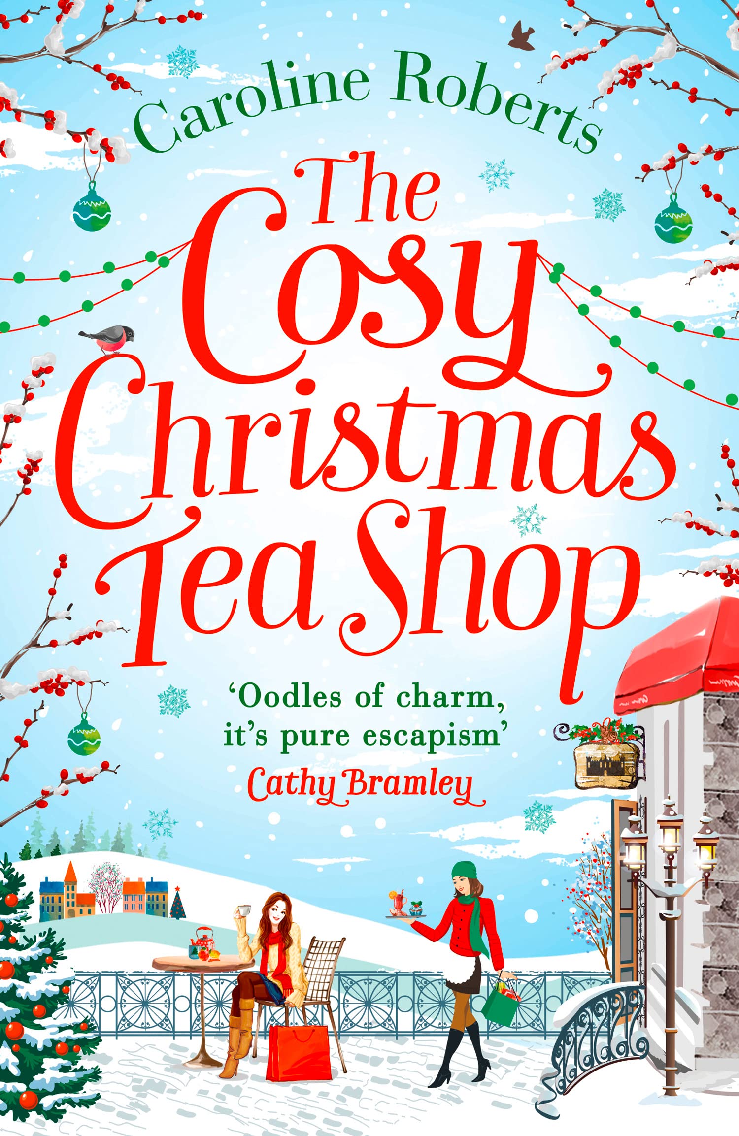 Caroline Roberts - The Cosy Christmas Teashop - Paperback Book